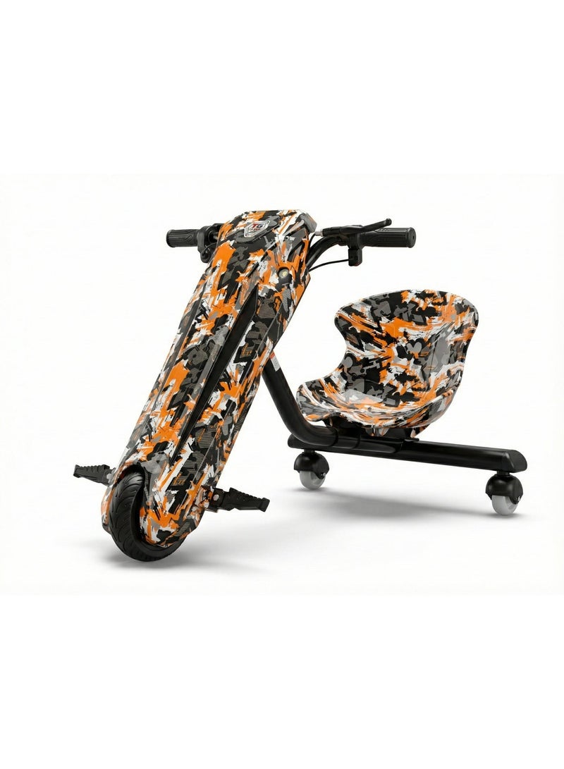 أسباير High-Power 360° Electric Stunt Drifting Scooter For Kids TG-36(36V ) ORANGE - Image 1